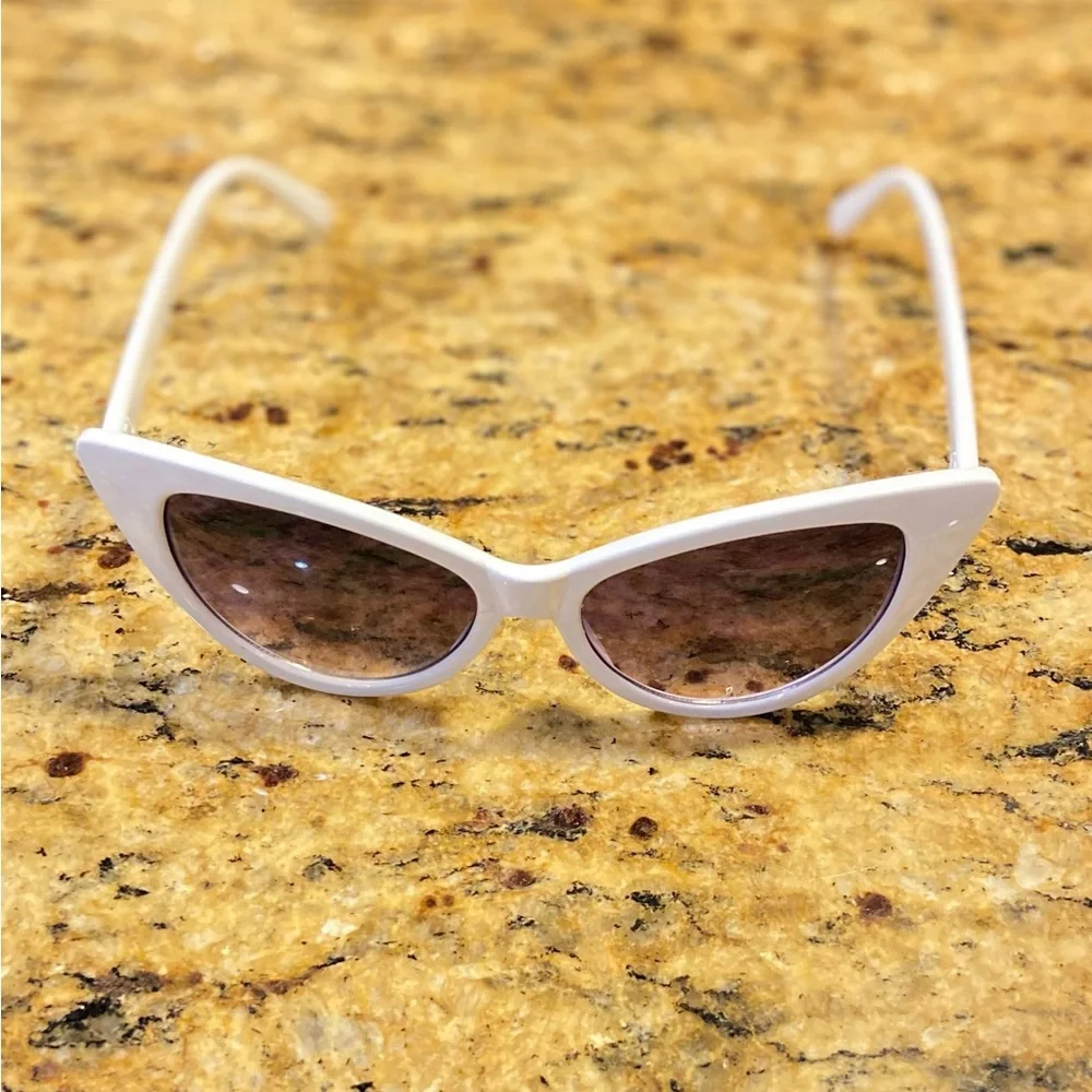Kids Retro New Cat Eye Full Frame Gradient Sunglasses